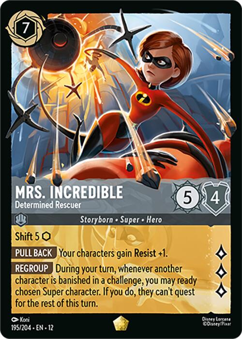 Mrs. Incredible - Determined Rescuer (195/204) [Wilds Unknown] - Shop at mousebows