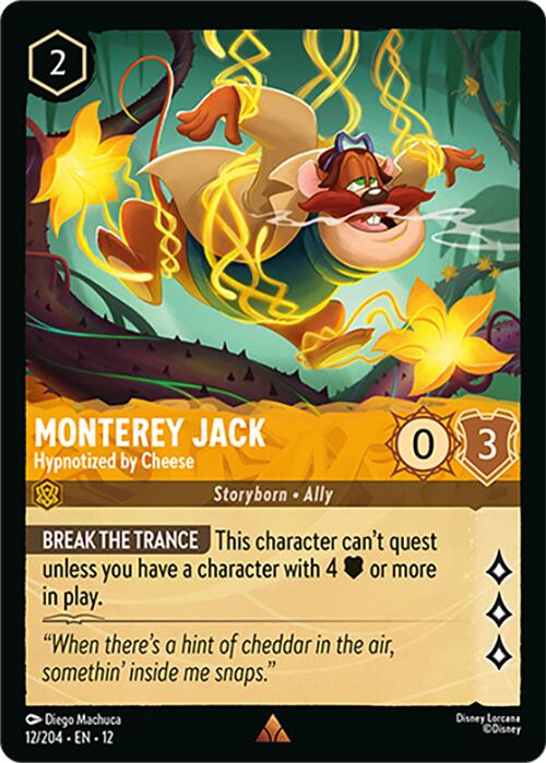 Monterey Jack - Hypnotized by Cheese (12/204) [Wilds Unknown] - Shop at mousebows