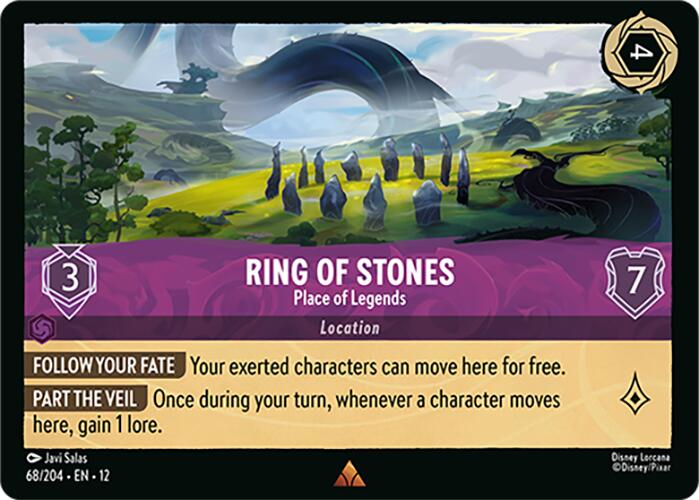 Ring of Stones - Place of Legends (68/204) [Wilds Unknown] - Shop at mousebows