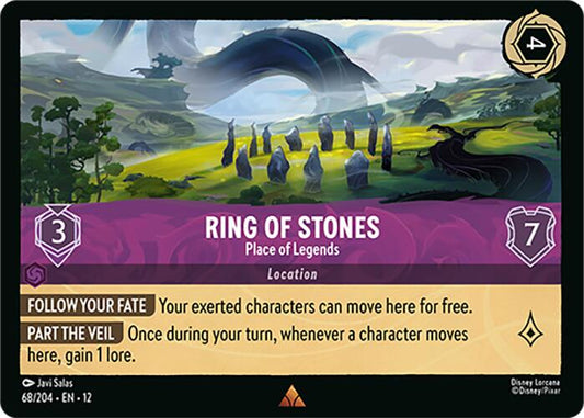 Ring of Stones - Place of Legends (68/204) [Wilds Unknown] - Shop at mousebows