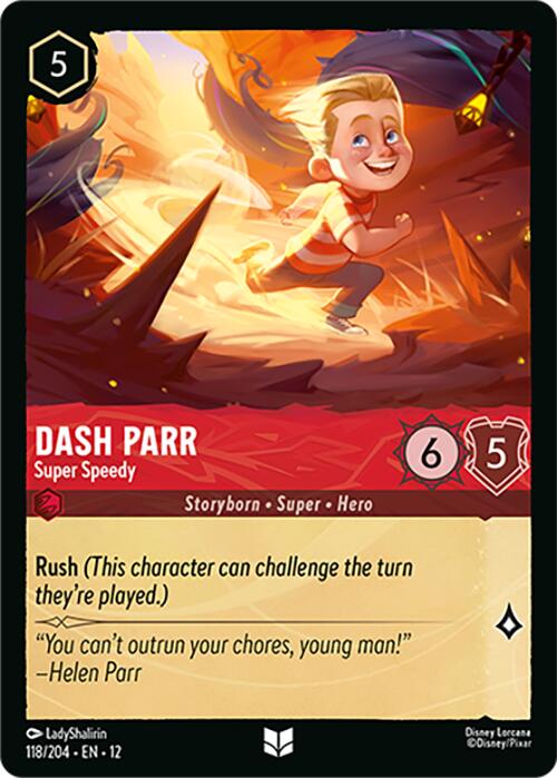 Dash Parr - Super Speedy (118/204) [Wilds Unknown] - Shop at mousebows