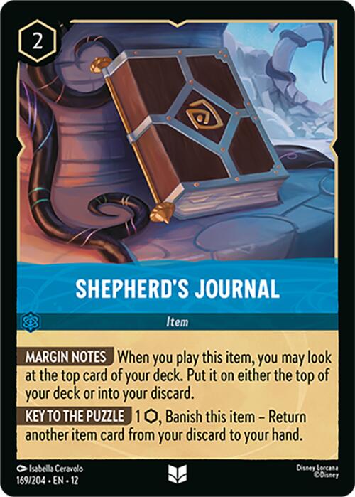 Shepherd's Journal (169/204) [Wilds Unknown] - Shop at mousebows