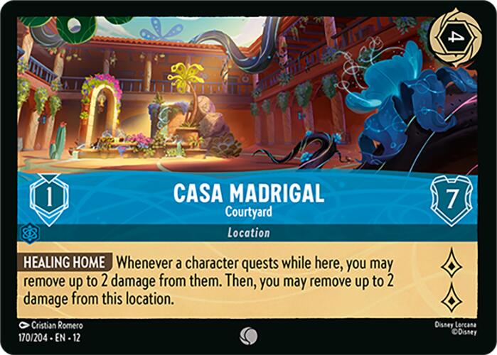 Casa Madrigal - Courtyard (170/204) [Wilds Unknown] - Shop at mousebows