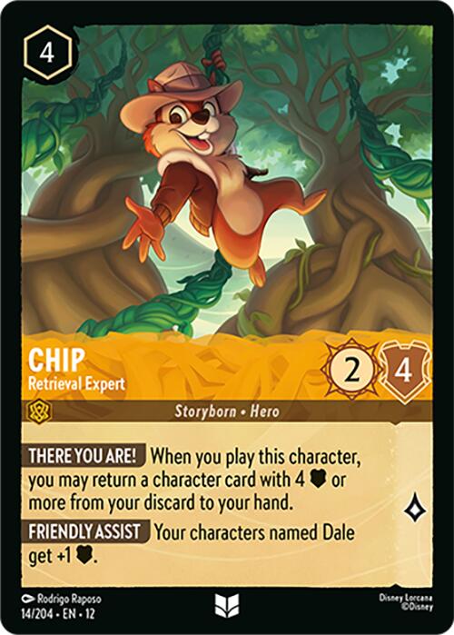 Chip - Retrieval Expert (14/204) [Wilds Unknown] - Shop at mousebows