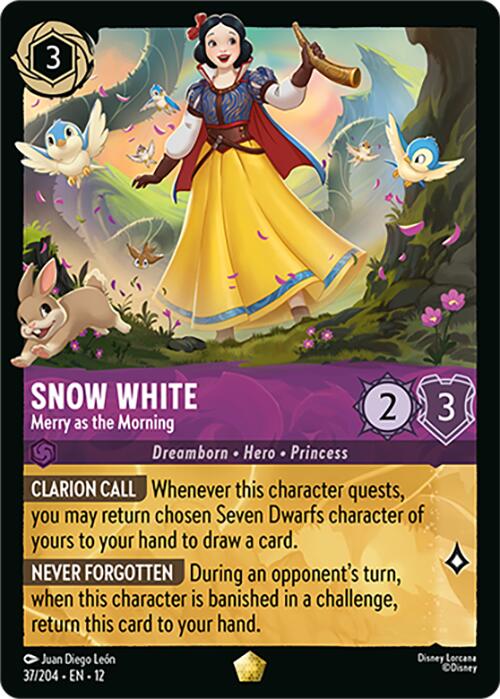Snow White - Merry as the Morning (37/204) [Wilds Unknown] - Shop at mousebows