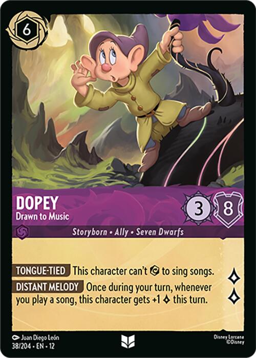 Dopey - Drawn to Music (38/204) [Wilds Unknown] - Shop at mousebows