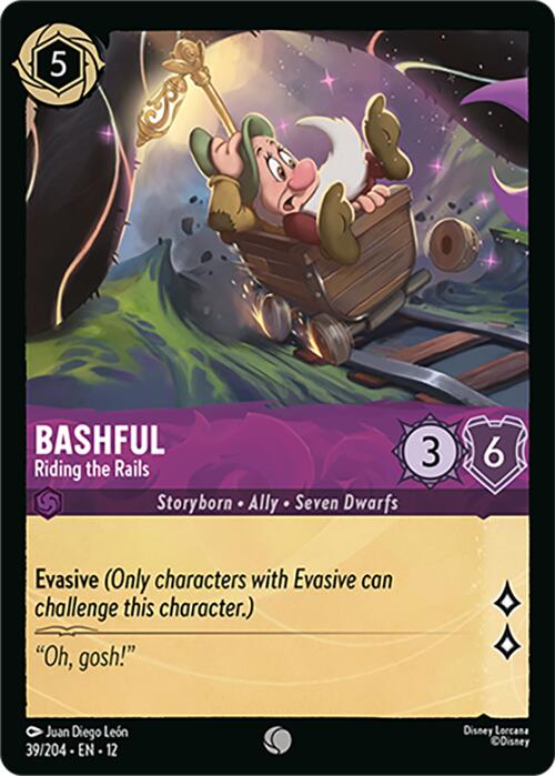 Bashful - Riding the Rails (39/204) [Wilds Unknown] - Shop at mousebows