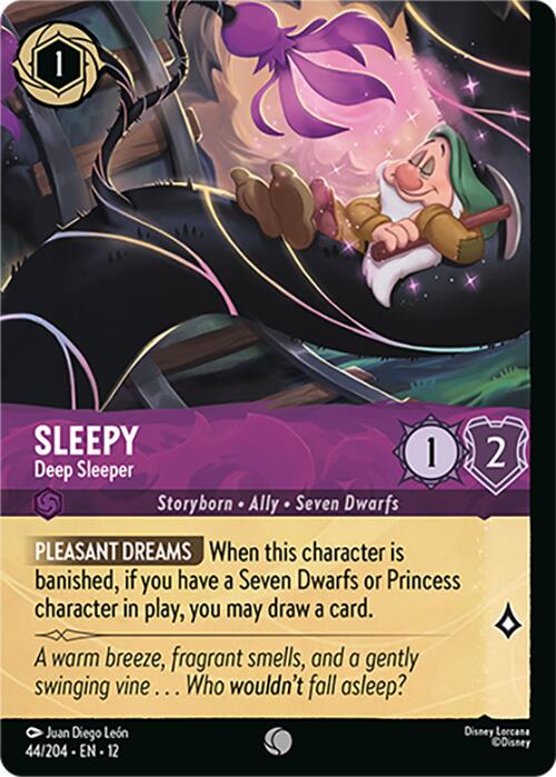 Sleepy - Deep Sleeper (Foil) (44/204) [Wilds Unknown] - Shop at mousebows