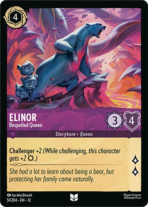 Elinor - Bespelled Queen (51/204) [Wilds Unknown] - Shop at mousebows