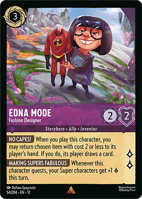 Edna Mode - Fashion Designer (54/204) [Wilds Unknown] - Shop at mousebows