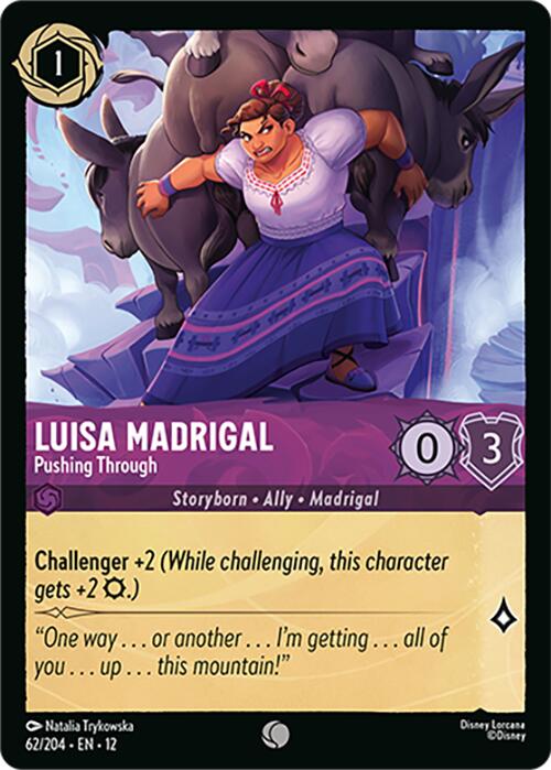 Luisa Madrigal - Pushing Through (62/204) [Wilds Unknown] - Shop at mousebows