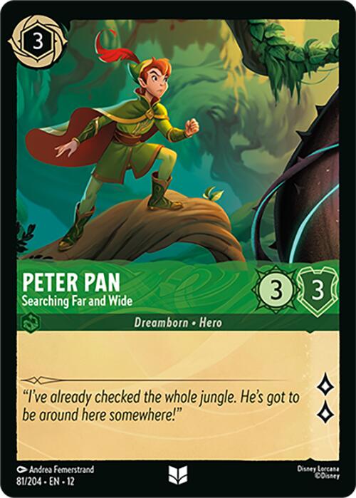 Peter Pan - Searching Far and Wide (81/204) [Wilds Unknown] - Shop at mousebows