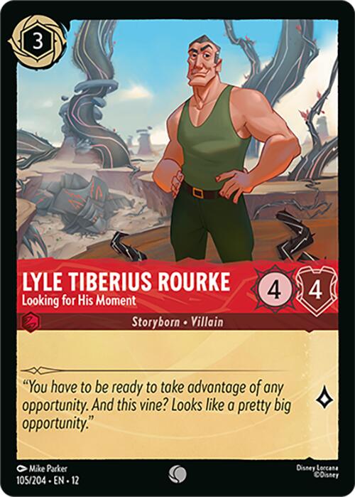 Lyle Tiberius Rourke - Looking for His Moment (105/204) [Wilds Unknown] - Shop at mousebows