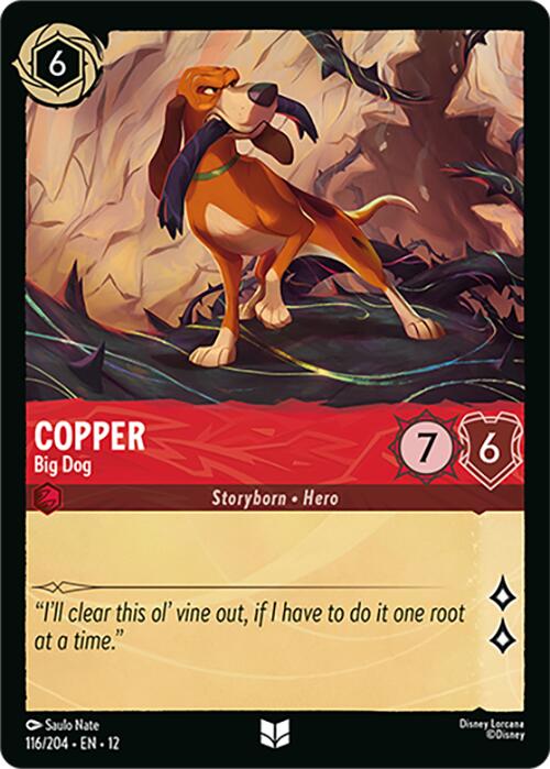 Copper - Big Dog (116/204) [Wilds Unknown] - Shop at mousebows