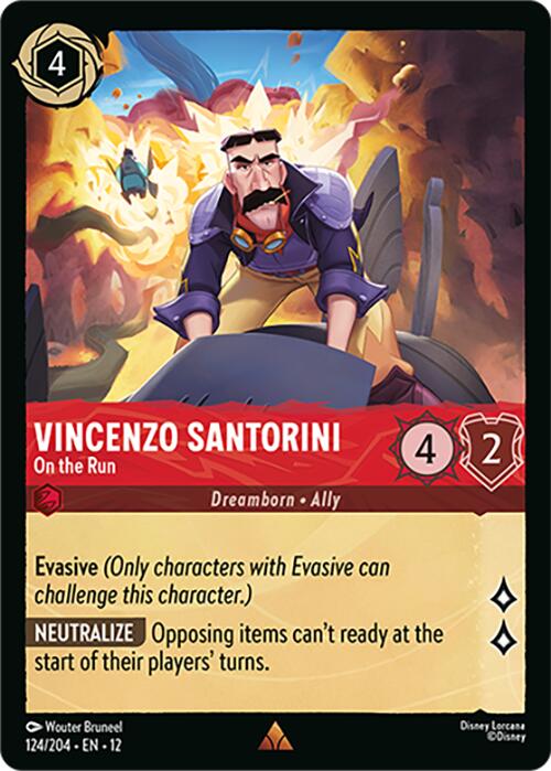 Vincenzo Santorini - On the Run (124/204) [Wilds Unknown] - Shop at mousebows