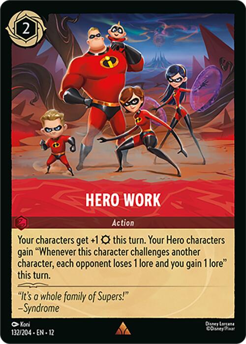Hero Work (132/204) [Wilds Unknown] - Shop at mousebows