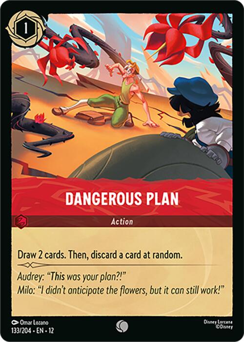 Dangerous Plan (133/204) [Wilds Unknown] - Shop at mousebows