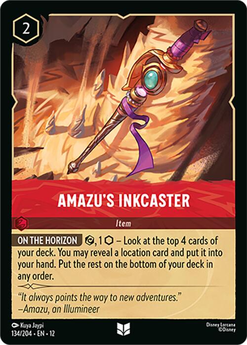 Amazu's Inkcaster (134/204) [Wilds Unknown] - Shop at mousebows