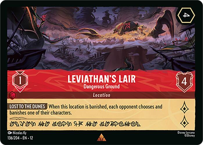 Leviathan's Lair - Dangerous Ground (136/204) [Wilds Unknown] - Shop at mousebows