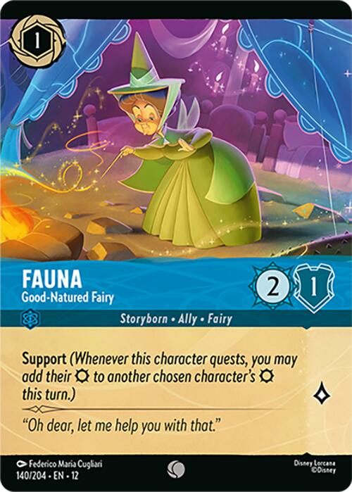 Fauna - Good-Natured Fairy (Foil) (140/204) [Wilds Unknown] - Shop at mousebows