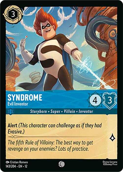 Syndrome - Evil Inventor (143/204) [Wilds Unknown] - Shop at mousebows