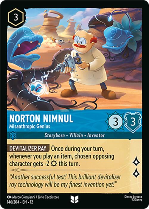 Norton Nimnul - Misanthropic Genius (146/204) [Wilds Unknown] - Shop at mousebows