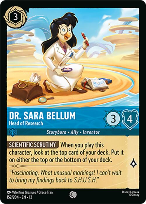 Dr. Sara Bellum - Head of Research (152/204) [Wilds Unknown] - Shop at mousebows