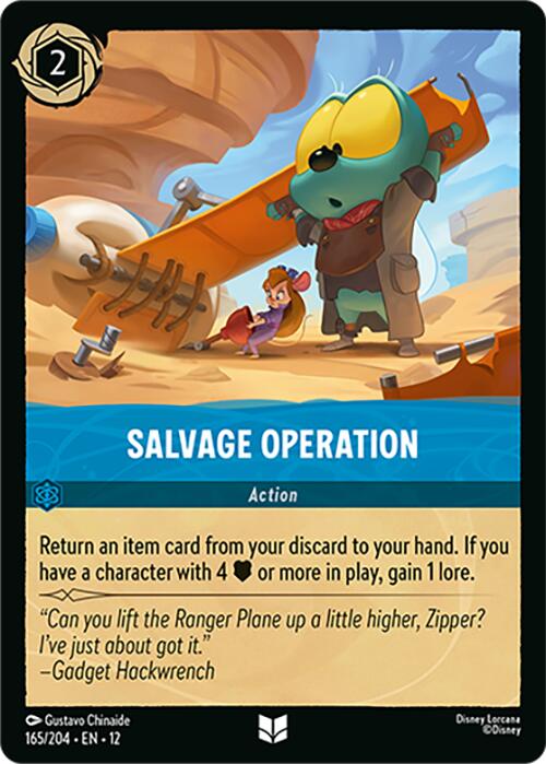 Salvage Operation (165/204) [Wilds Unknown] - Shop at mousebows