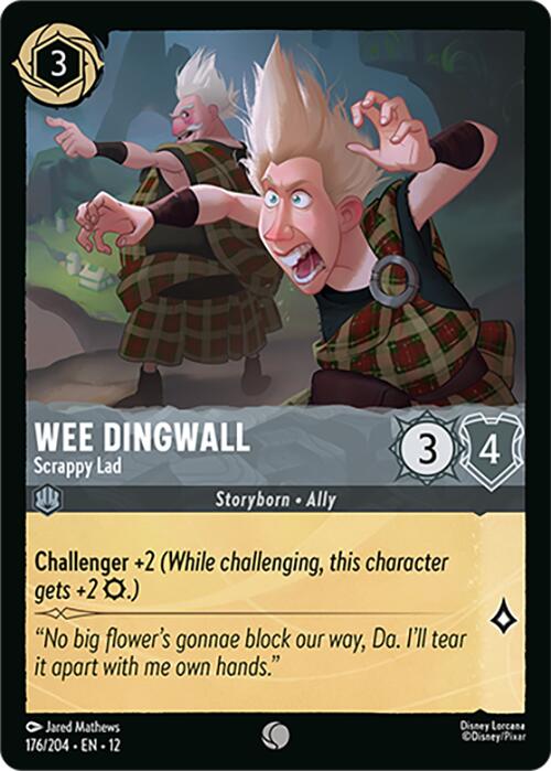 Wee Dingwall - Scrappy Lad (176/204) [Wilds Unknown] - Shop at mousebows