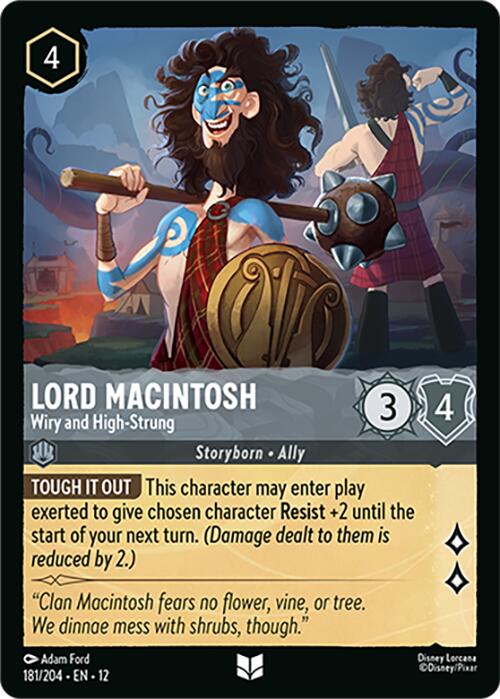 Lord Macintosh - Wiry and High-Strung (181/204) [Wilds Unknown] - Shop at mousebows