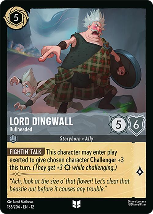 Lord Dingwall - Bullheaded (186/204) [Wilds Unknown] - Shop at mousebows