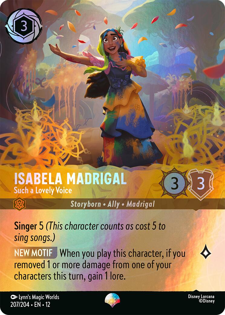 Isabela Madrigal - Such a Lovely Voice (Epic) (207/204) [Wilds Unknown] - Shop at mousebows