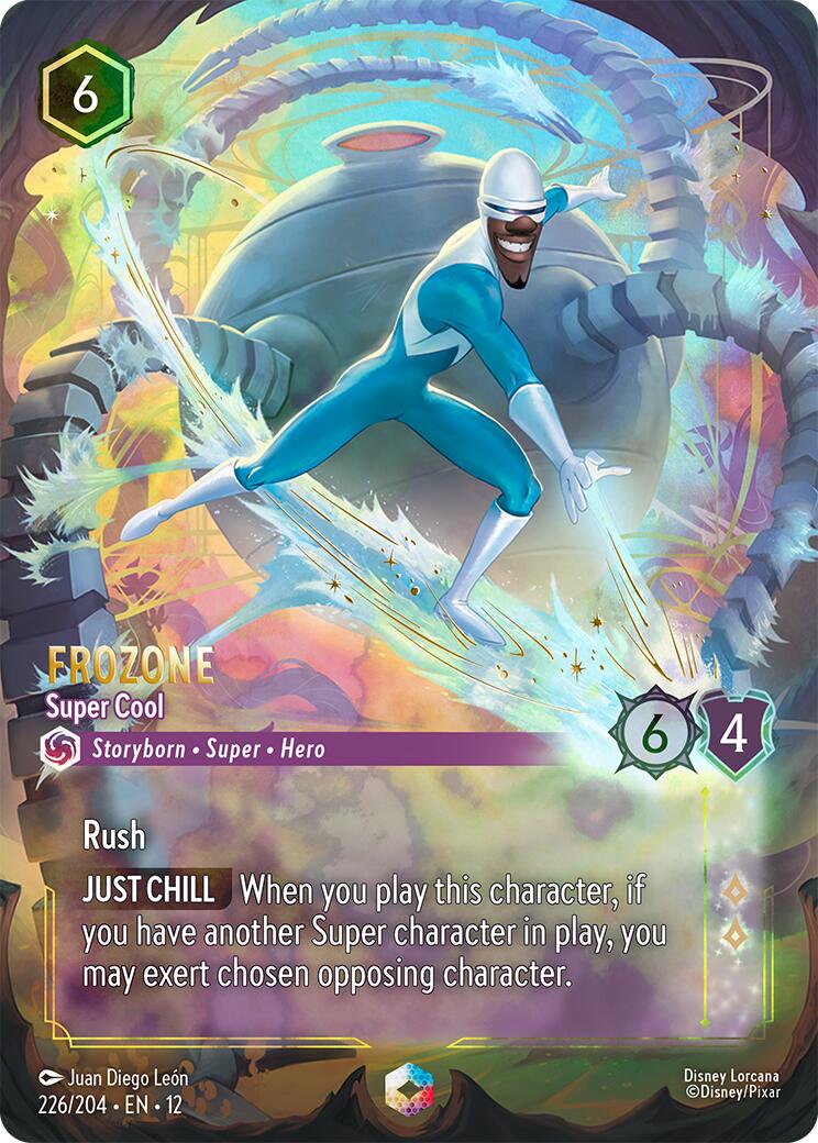 Frozone - Super Cool (Enchanted) (226/204) [Wilds Unknown] - Shop at mousebows