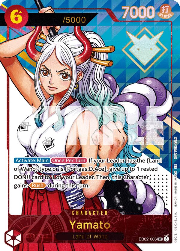 Yamato (Serial Numbered) [One Piece Promotion Cards] - Shop at mousebows