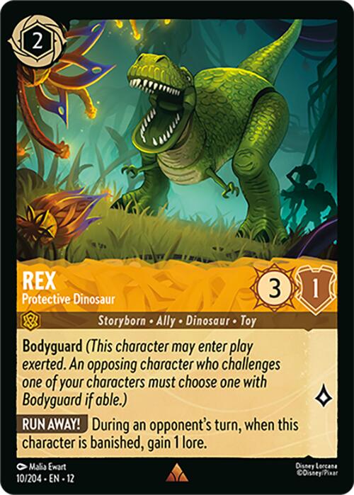 Rex - Protective Dinosaur (10/204) [Wilds Unknown] - Shop at mousebows