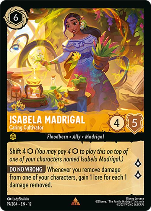 Isabela Madrigal - Caring Cultivator (19/204) [Wilds Unknown] - Shop at mousebows