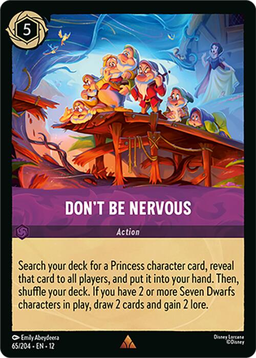 Don't Be Nervous (65/204) [Wilds Unknown] - Shop at mousebows