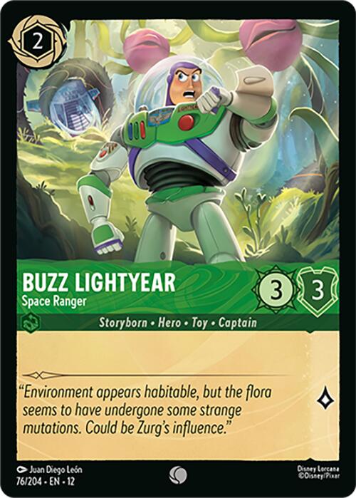 Buzz Lightyear - Space Ranger (76/204) [Wilds Unknown] - Shop at mousebows