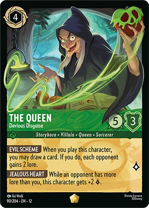 The Queen - Devious Disguise (90/204) [Wilds Unknown] - Shop at mousebows