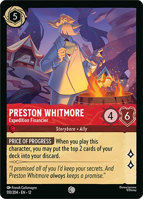 Preston Whitmore - Expedition Financier (110/204) [Wilds Unknown] - Shop at mousebows