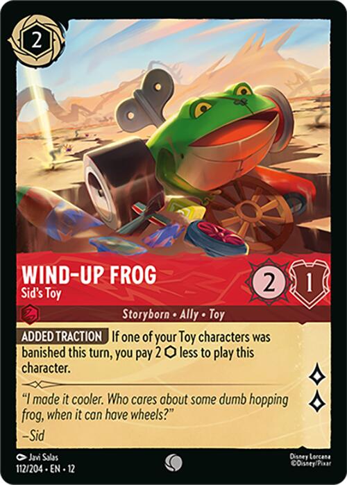 Wind-Up Frog - Sid's Toy (112/204) [Wilds Unknown] - Shop at mousebows