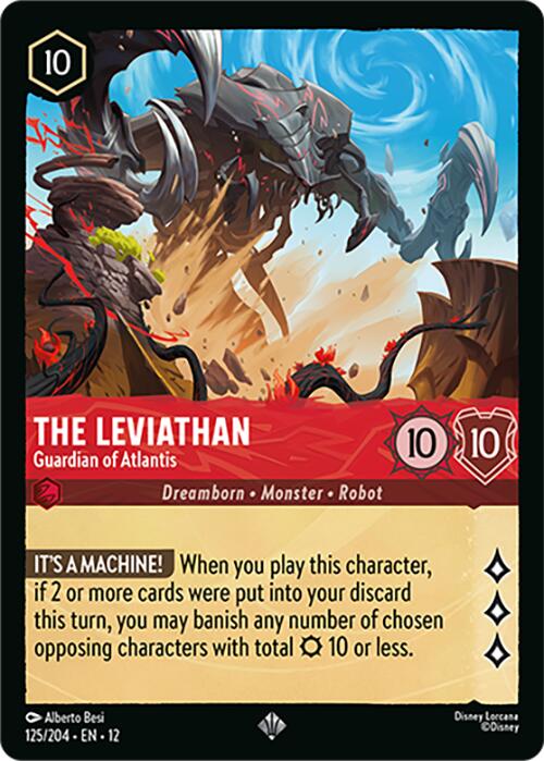 The Leviathan - Guardian of Atlantis (125/204) [Wilds Unknown] - Shop at mousebows