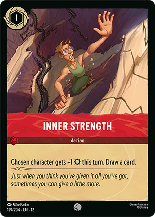 Inner Strength (129/204) [Wilds Unknown] - Shop at mousebows