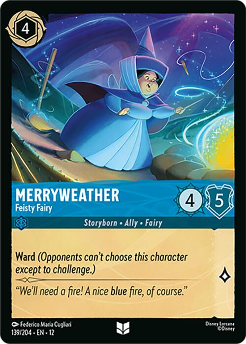 Merryweather - Feisty Fairy (139/204) [Wilds Unknown] - Shop at mousebows