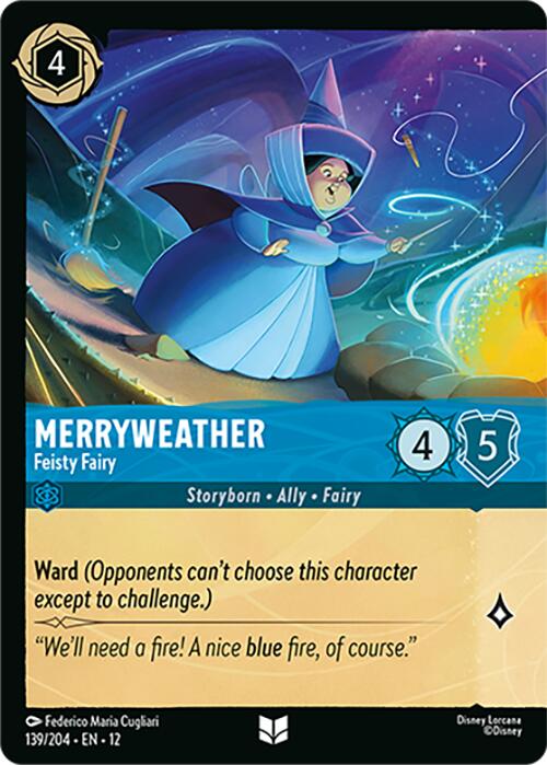 Merryweather - Feisty Fairy (Foil) (139/204) [Wilds Unknown] - Shop at mousebows