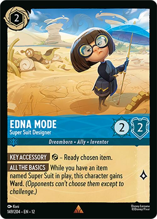 Edna Mode - Super Suit Designer (149/204) [Wilds Unknown] - Shop at mousebows