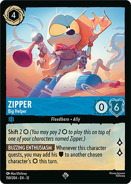 Zipper - Big Helper (150/204) [Wilds Unknown] - Shop at mousebows