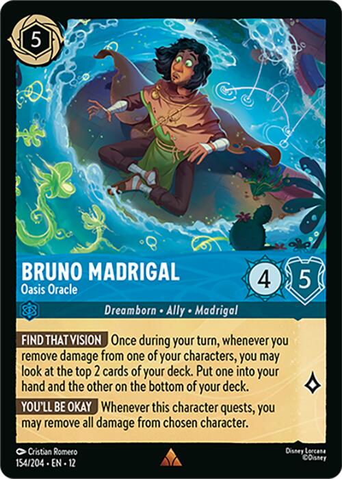 Bruno Madrigal - Oasis Oracle (154/204) [Wilds Unknown] - Shop at mousebows