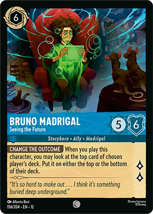 Bruno Madrigal - Seeing the Future (156/204) [Wilds Unknown] - Shop at mousebows