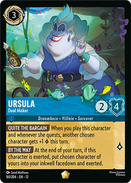 Ursula - Deal Maker (161/204) [Wilds Unknown] - Shop at mousebows